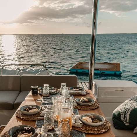 Food onboard PurelyBlu # 2